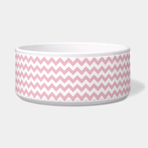 Comedero Zigzag rosa, Chevron rosado, patrón geométrico