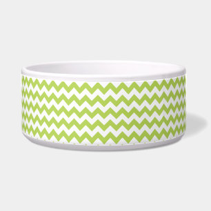 Comedero Zigzag verde, Chevron verde, patrón zigzag
