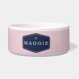 Comedero Zonas de perro monograma de Rubor