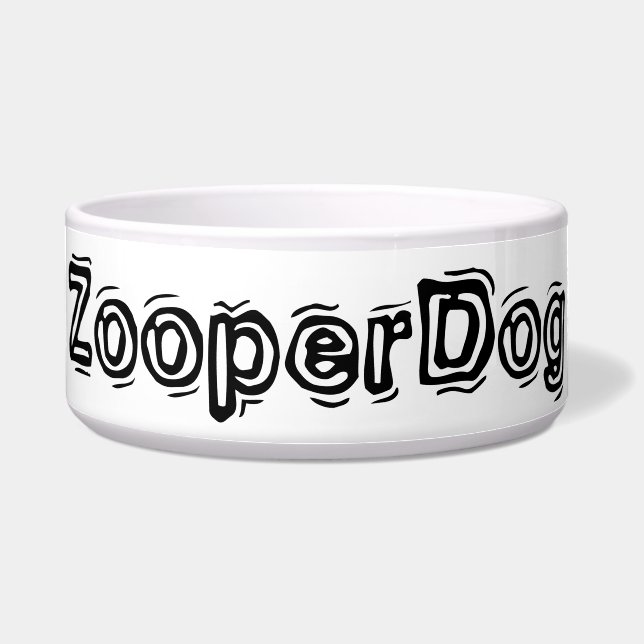 COMEDERO ZOOPER DOG BOWL (Frente)