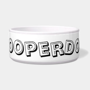 COMEDERO ZOOPER DOG BOWL