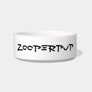 COMEDERO ZOOPERPUP DOG BOWL