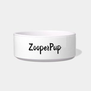 COMEDERO ZOOPERPUP DOG BOWL