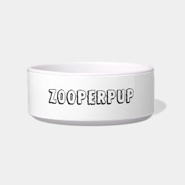 COMEDERO ZOOPERPUP DOG BOWL