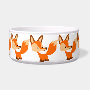 Comedero Zorra de Personalizado simpático lindo