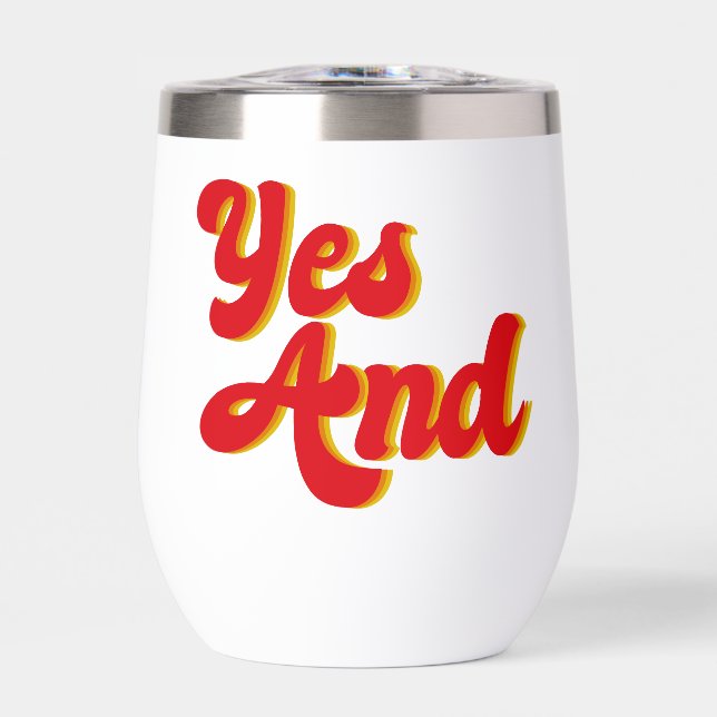 Comediante De Yes And Improv Comedy (Frente)