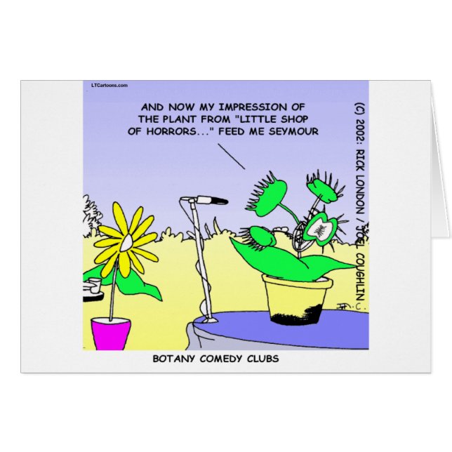 Comediantes de Standup en Botánica son graciosos (Anverso (Horizontal))