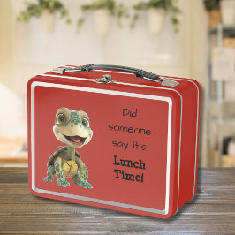 Comedor ansioso de tortuga bebé