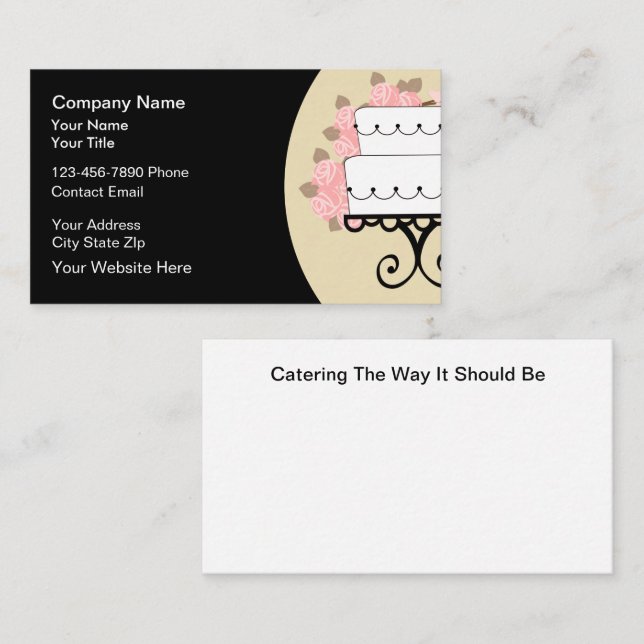 Comedor de las nuevas tarjetas de presentación (Anverso / Reverso)