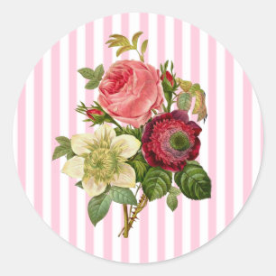 Comedor de Rosas Pegatinas de Moda floral de Shabb