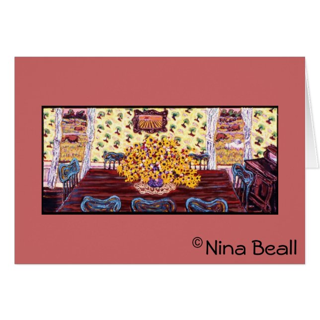 Comedor en la granja, por Nina Beall (Anverso (Horizontal))