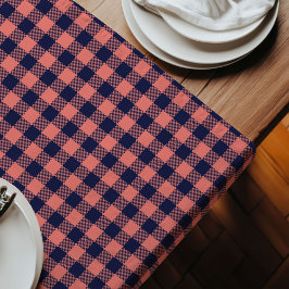 Comedor moderno con manteles de corales a la moda