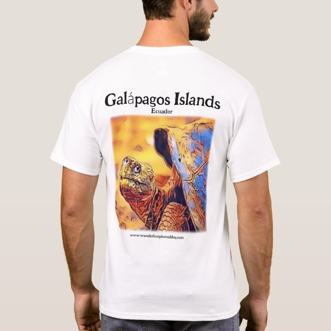 Comenzar a explorar hoy - Camiseta de las Islas Ga (Reverso)