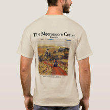 Comenzar a explorar hoy - Camiseta del cráter del 
