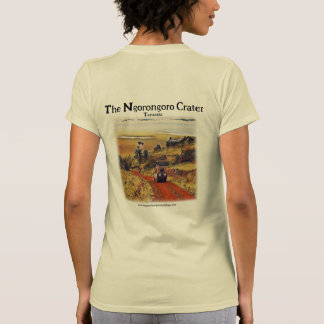 Comenzar a explorar hoy - Camiseta del cráter del 