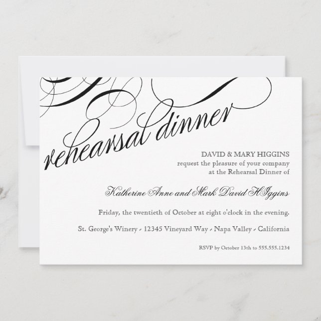 Comer, beber, casarse, ensayar invitaciones (Anverso)