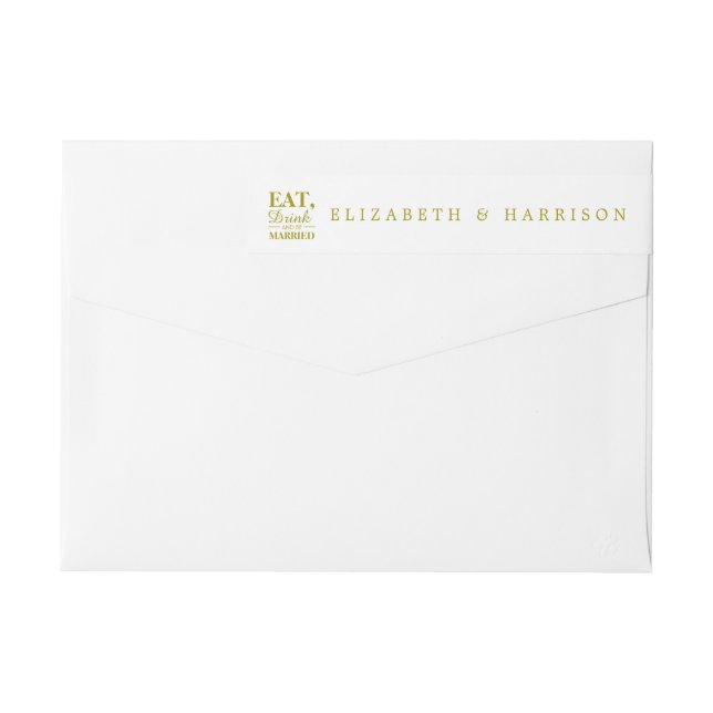 Comer, beber y estar casada con oro (Reverso)