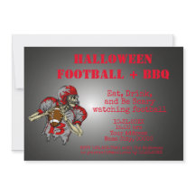 Comer, beber y ser aterrador Invitación a barbacoa
