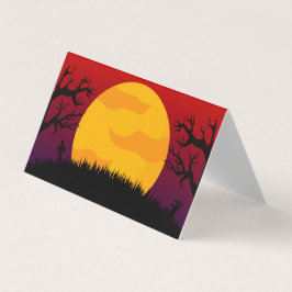 Comer, beber y tener miedo de las tarjetas de mesa