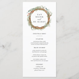 Comer Bebida y estar casado Navidades Fiesta Menú