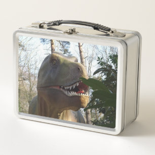 Comer caja de almuerzo de dinosaurios T-Rex