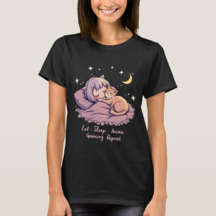 Comer Camisetas de Manga Repetidos de Anime de Sue