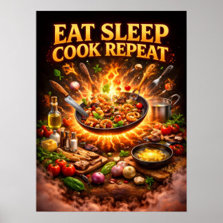 Comer Dormir Cocinar Repetir Arte