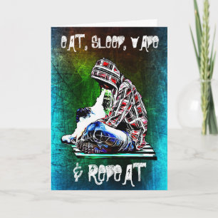 Comer, dormir, Vape y tener una tarjeta de cumplea