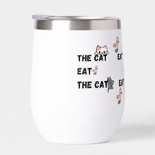 Comer el gato gracioso