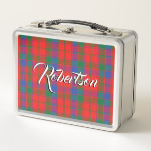 ¡Comer escocés! Clan Robertson Tartan Plaid