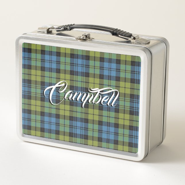 ¡Comer escocés! Familia Campbell Tartan Plaid (Anverso)