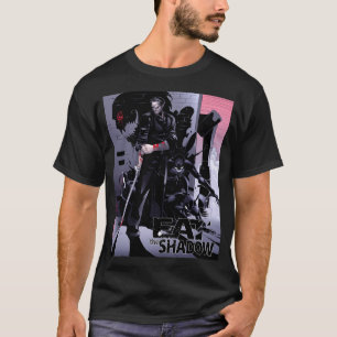 Comer la camiseta de diseño clásico Shadow