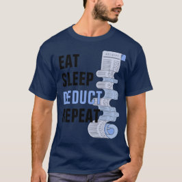 Comer la camiseta repetida del desueño del sueño p