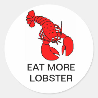 Comer más Pegatinas de langosta
