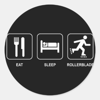 Comer Pegatina de Rollerblade Sleep