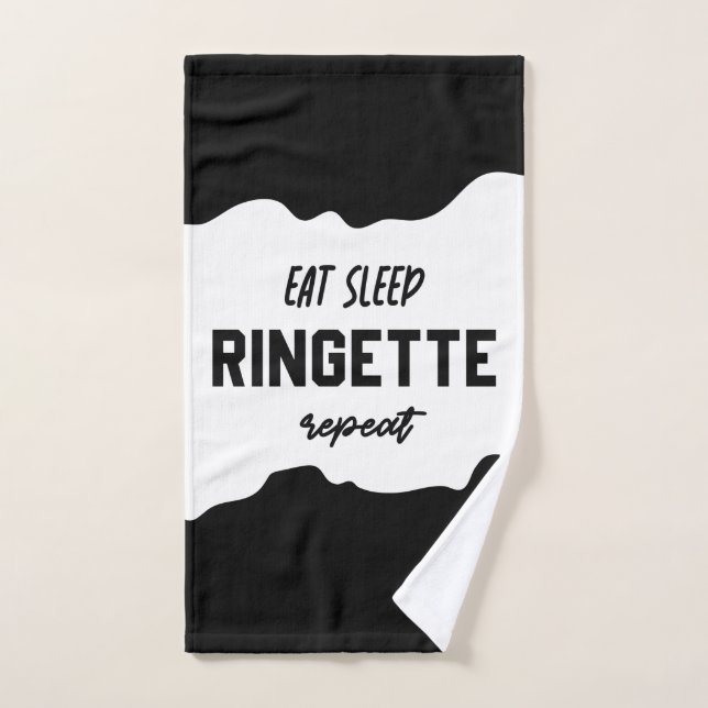 Comer Ringette Sleep Repetir Ringette Player Regal (Toalla de mano)