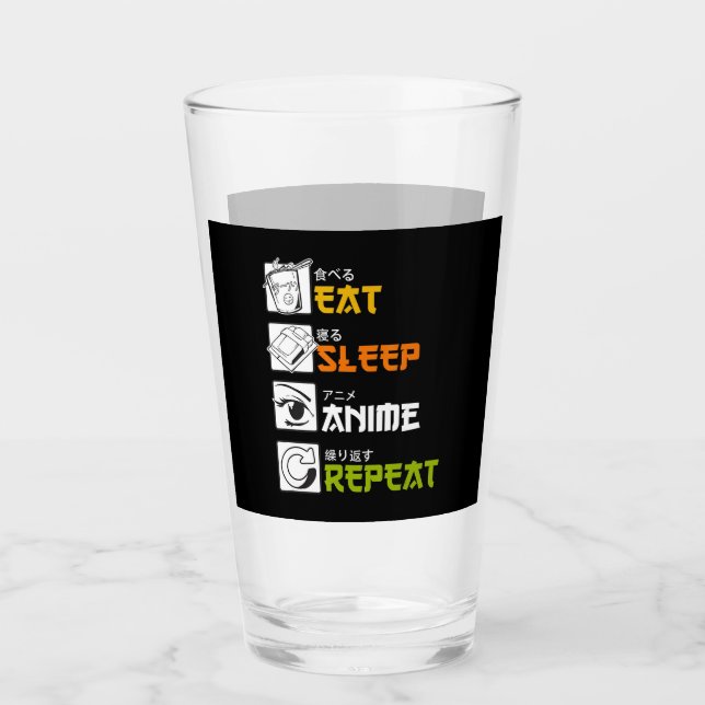 Comer Sleep Anime Repetir Idea de Regalo Cosplayer (Anverso)