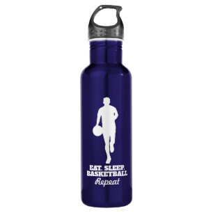 Comer Sleep Basketball Repetir botella de agua de 