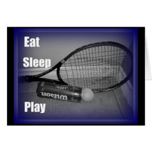 Comer Sleep Play Tennis