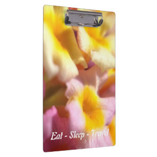 Comer Sleep Travel Portapapeles floral australiano