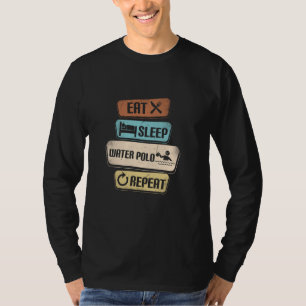 Comer Sleep Water Polo Repetir Funny Water Polo