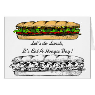 Comer un saludo de Hoagie Day
