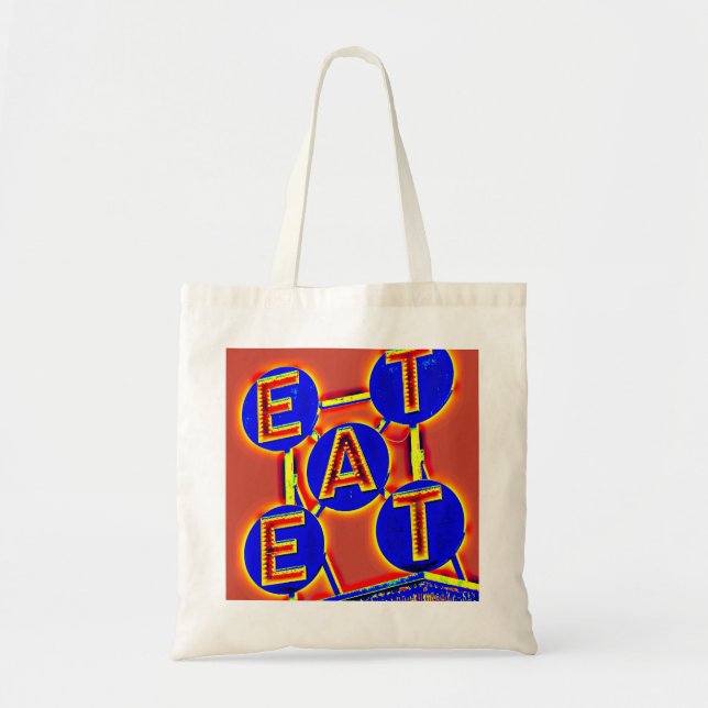 comer una bolsa de tote (Frente)