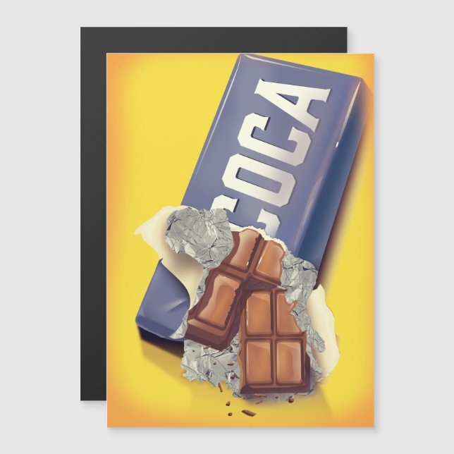 Comercial Vintage Chocolate Bar (Anverso/Reverso)