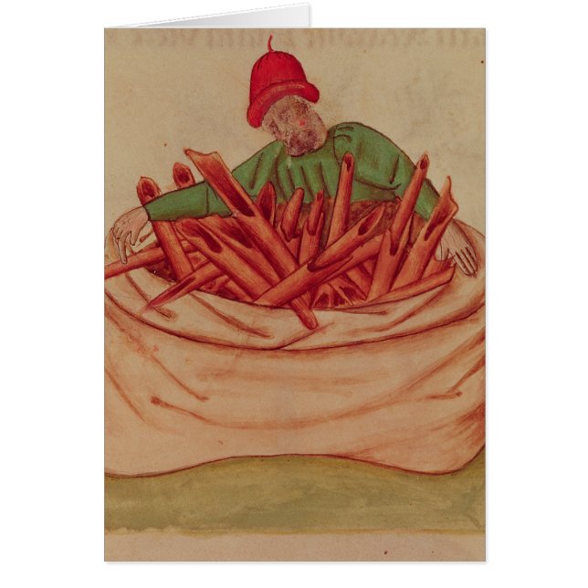Comerciante del canela, de 'Tractatus de Herbis (Frente)