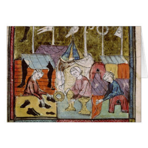 Comerciantes en el Lendit St Denis cercano justo