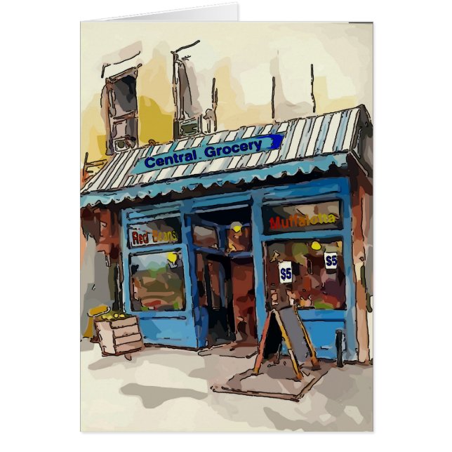 Comestibles centrales, barrio francés (Frente)