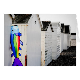 Cometa coloreada arco iris