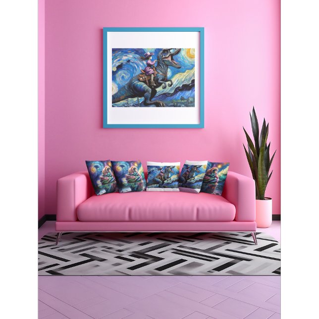 Cometa de niña - Poster de Dino Celestial (Subido por el creador)