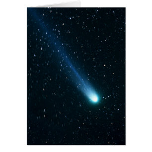 Cometa en el cielo nocturno